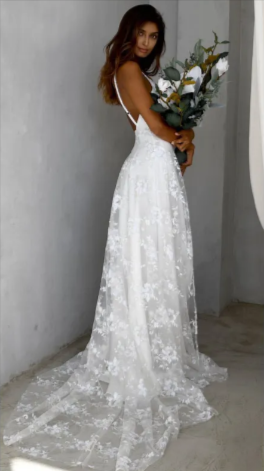 The Isabella Lace Maxi Dress