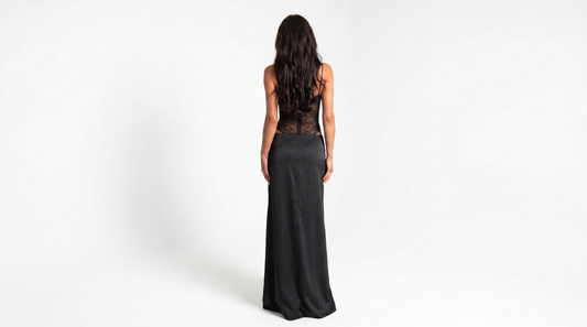 The Elise Lace Maxi Dress