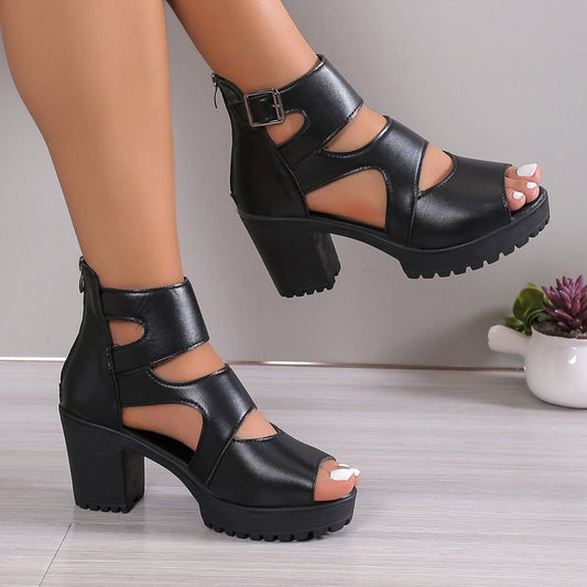 Sienna Cut-Out Heels