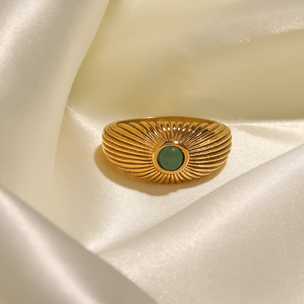 French Vintage Style Women's Jewelry Ring