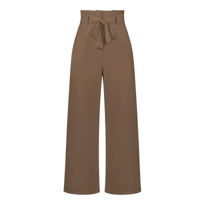 Casual Wide-Leg Trousers for Women's Fashion