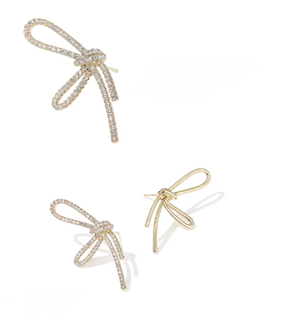 ZENGLIU Bowknot Earrings - 2020 Trendy Women's Jewelry