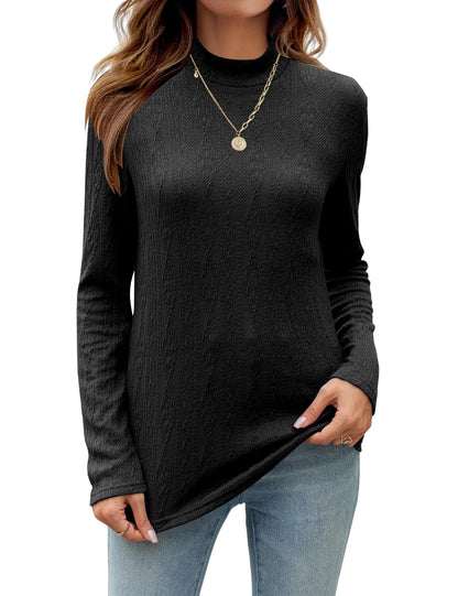 Turtleneck Knit Sweater