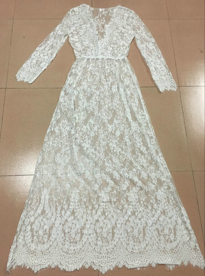 The Aria Lace Maxi