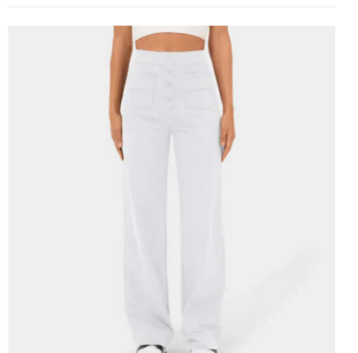 High Waist Wide Leg Baggy Trousers