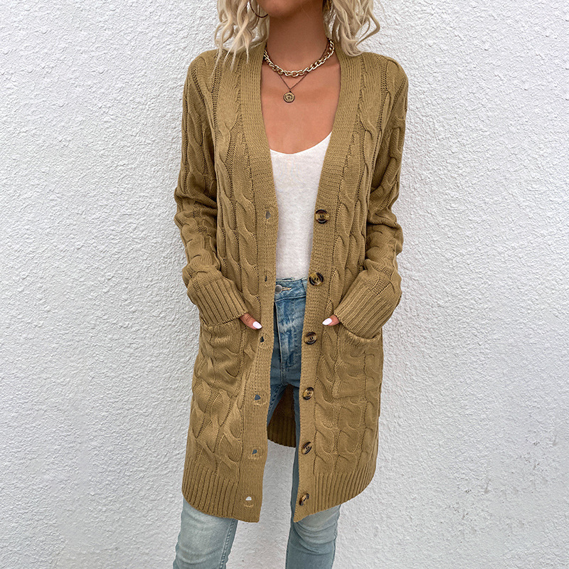 Elara Chic Autumn Knit Sweater
