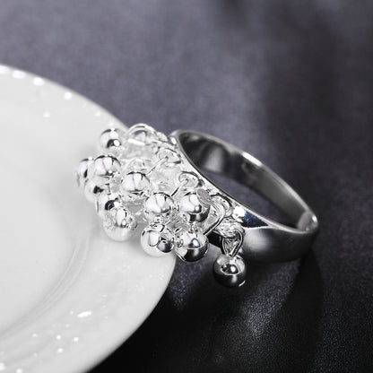 Elegant Women's Grape Ring Jewelry