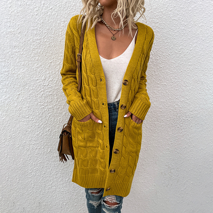 Elara Chic Autumn Knit Sweater