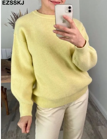 Warm Oversized Winter Sweater