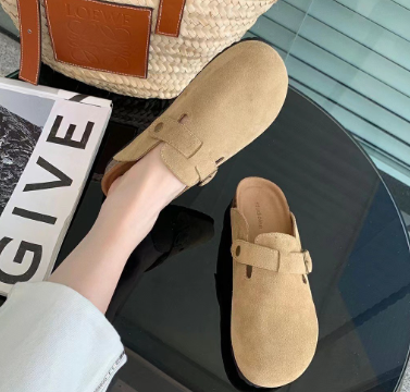 UrbanTread Suede Slip-On Vintage Platform Shoes (One Pair)