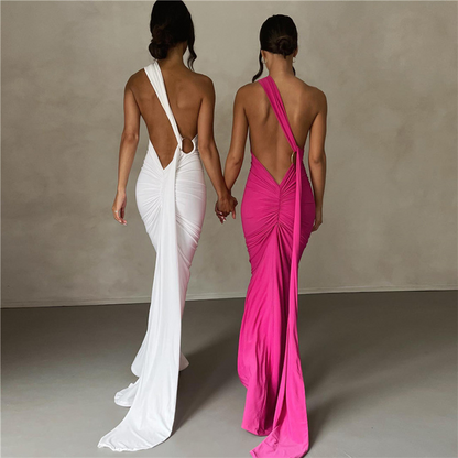 The Valentina Backless Maxi Dress