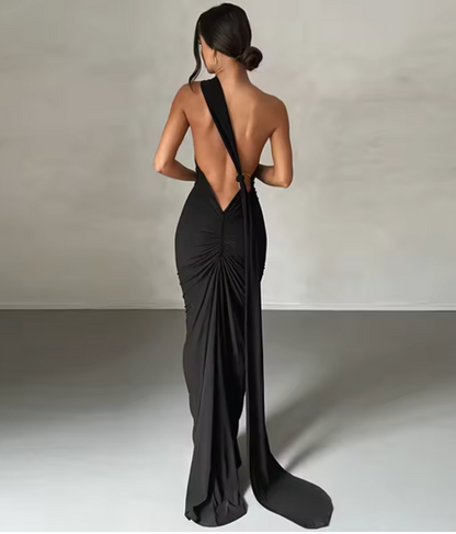 The Valentina Backless Maxi Dress