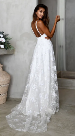 The Isabella Lace Maxi Dress