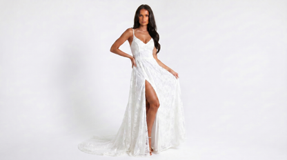 The Isabella Lace Maxi Dress