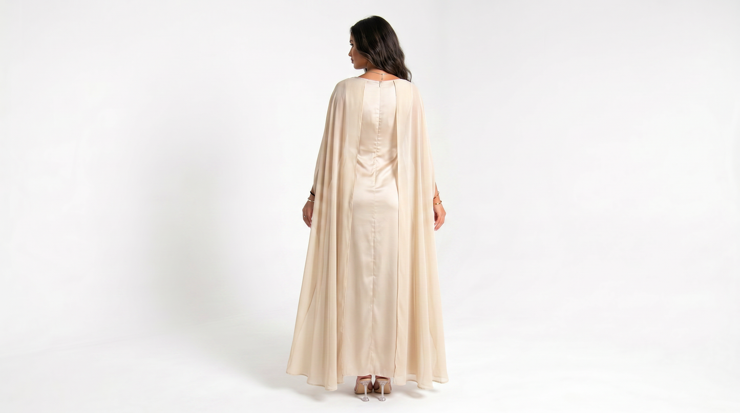 The Aurora Chiffon Maxi Dress