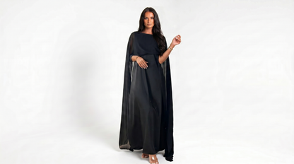 The Aurora Chiffon Maxi Dress