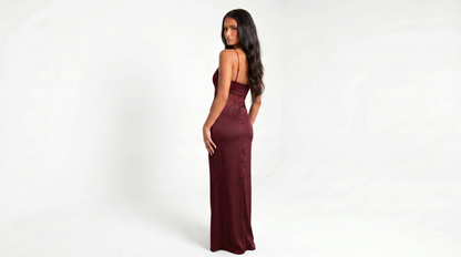 The Elise Lace Maxi Dress