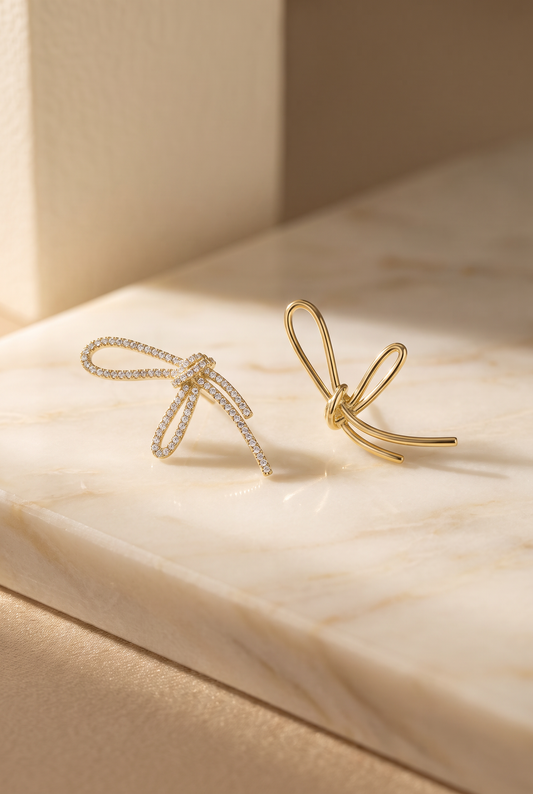 Amélie Bow Earrings