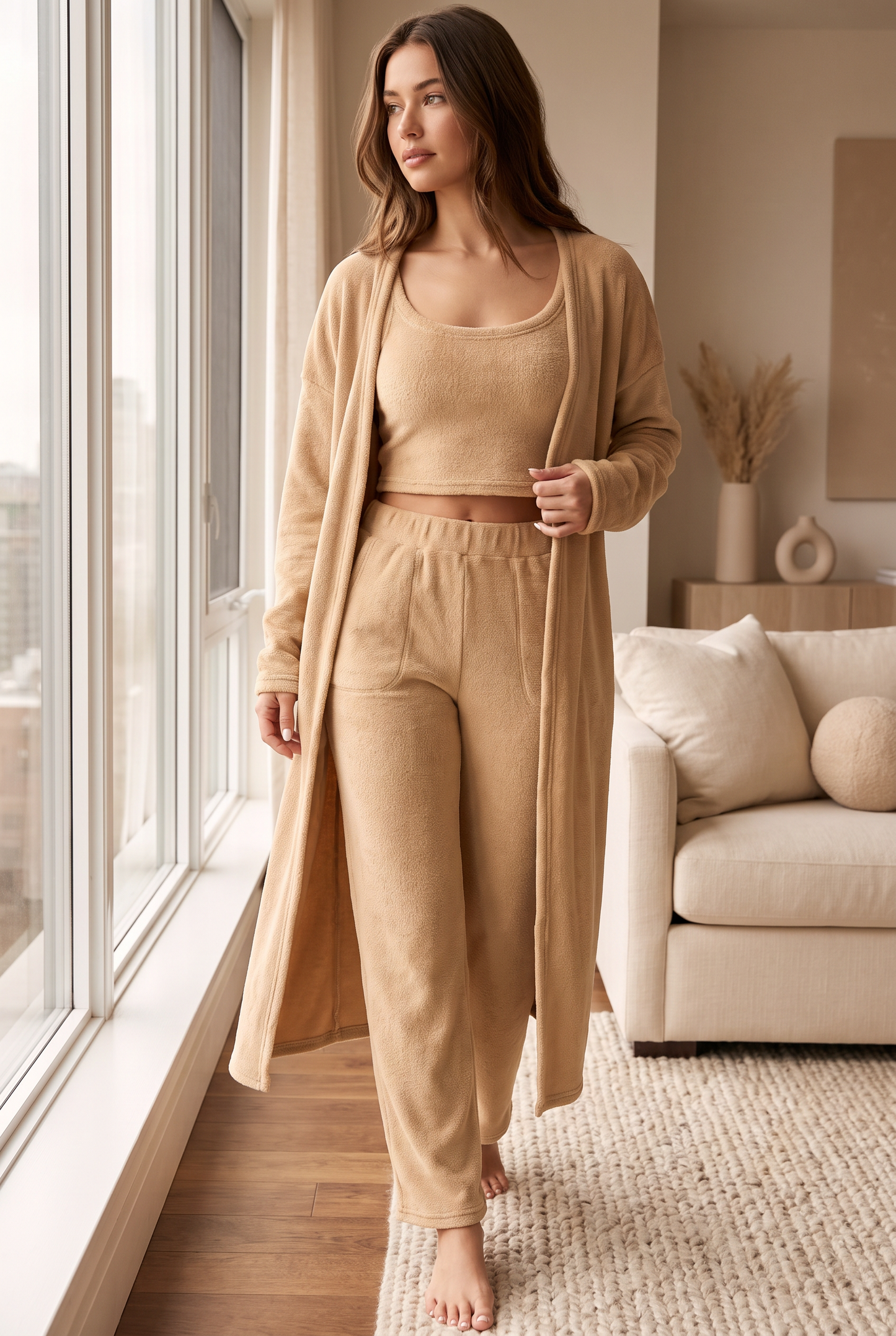 Cozy Three-Piece Lounge Set