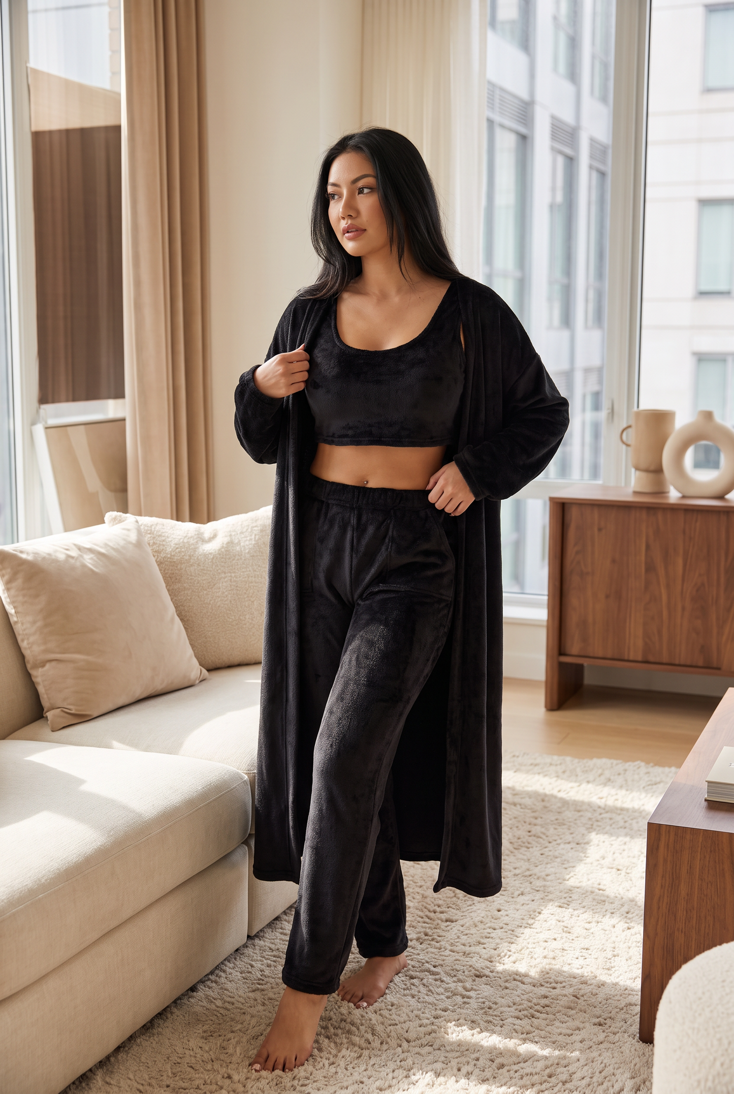 Cozy Three-Piece Lounge Set