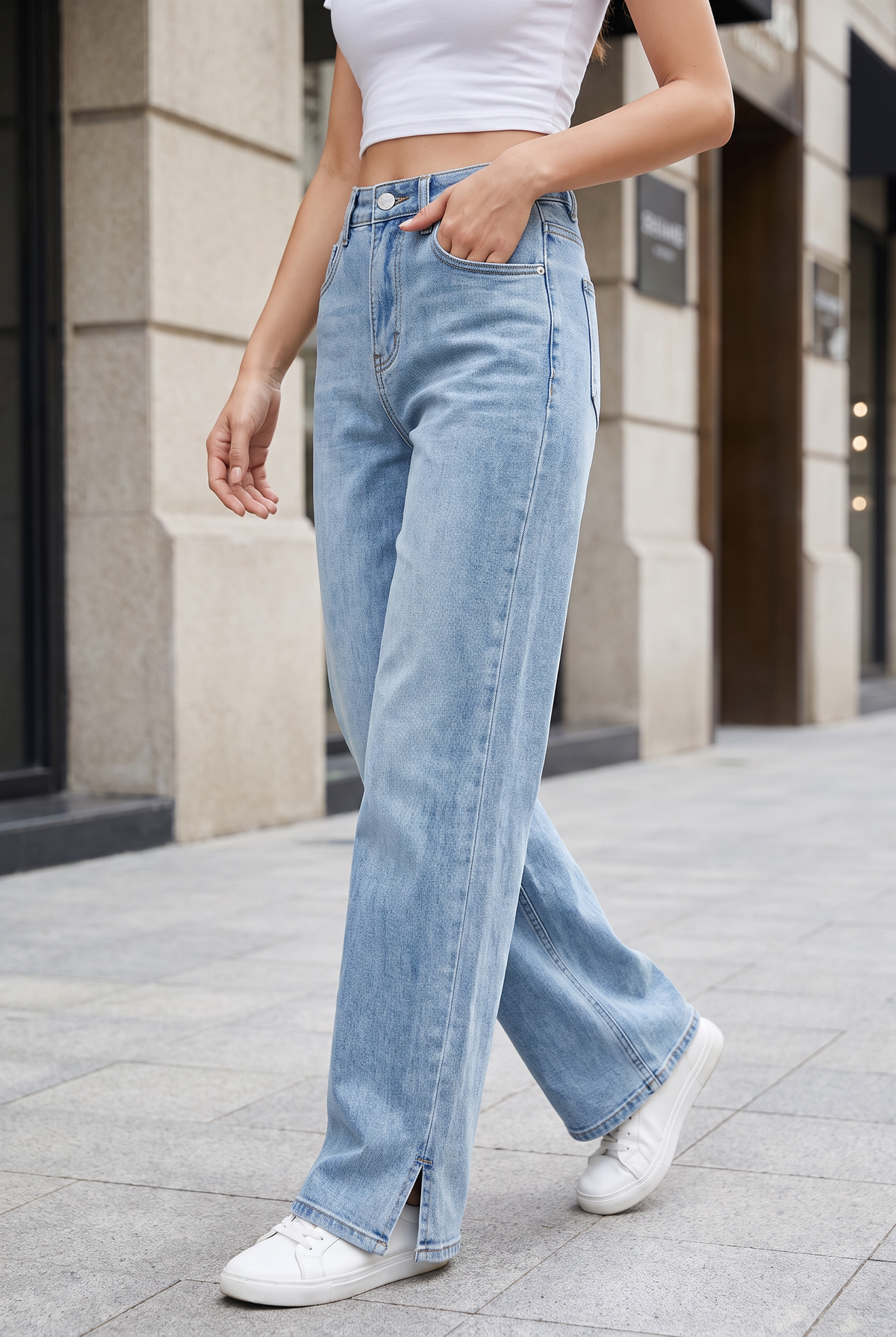 Sloane Vintage Wide-Leg Jeans