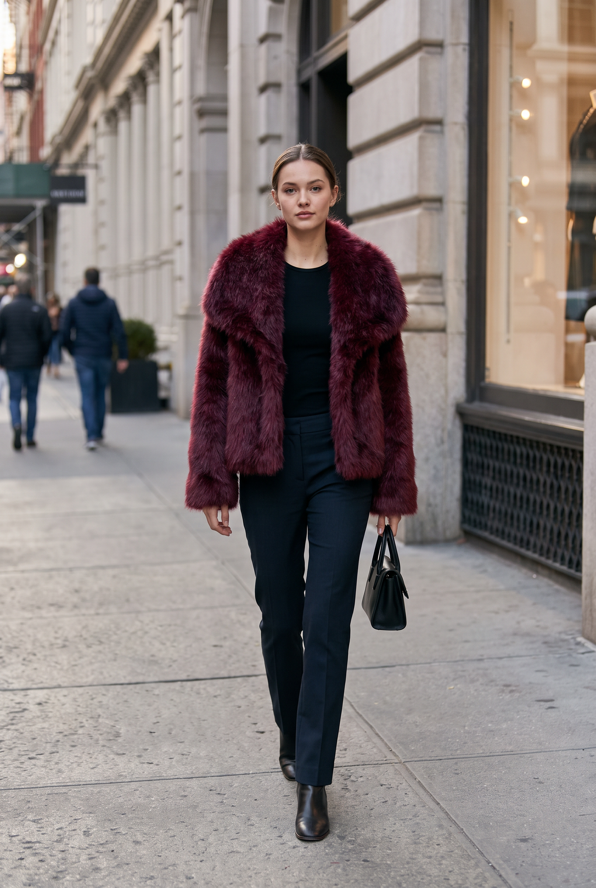 Élodie Faux Fur Jacket