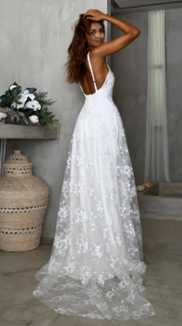 The Isabella Lace Maxi Dress