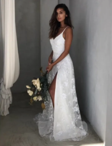 The Isabella Lace Maxi Dress