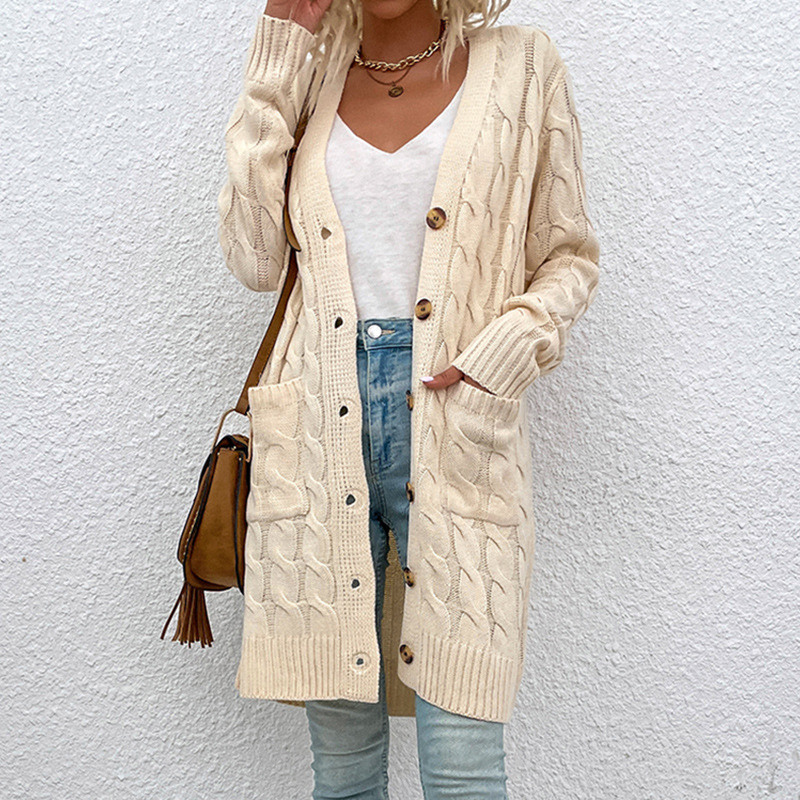 Elara Chic Autumn Knit Sweater