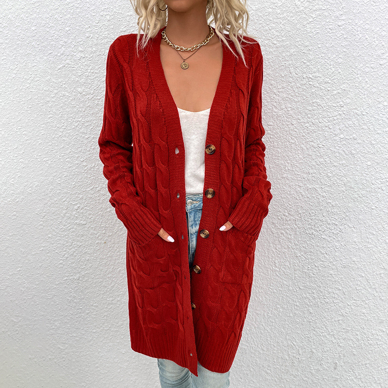 Elara Chic Autumn Knit Sweater