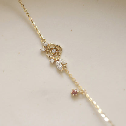 Light Purple Zircon Women's Jewelry - Japanese & Korean Design