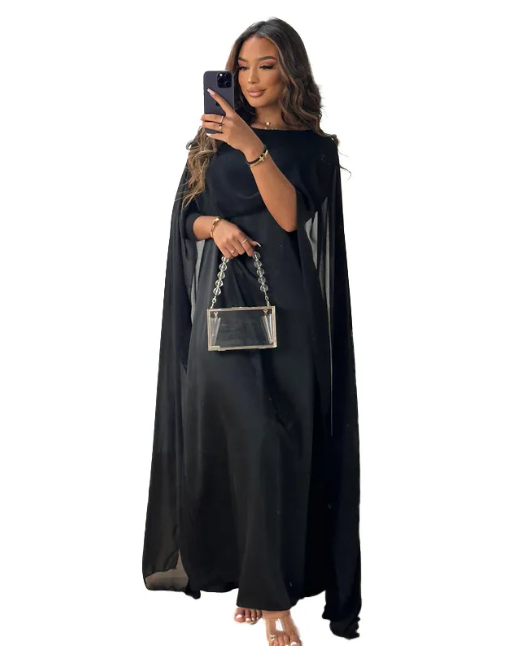 The Aurora Chiffon Maxi Dress