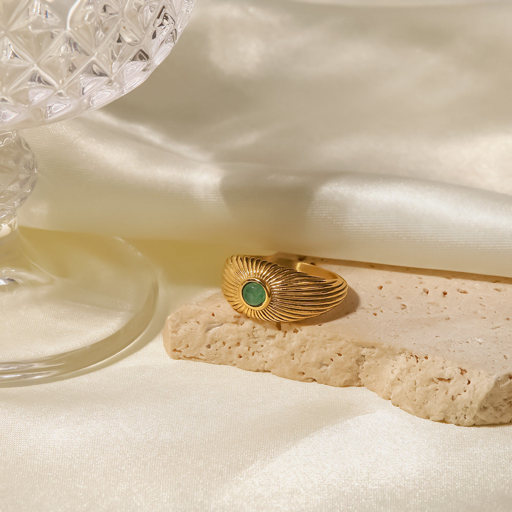 French Vintage Style Women's Jewelry Ring