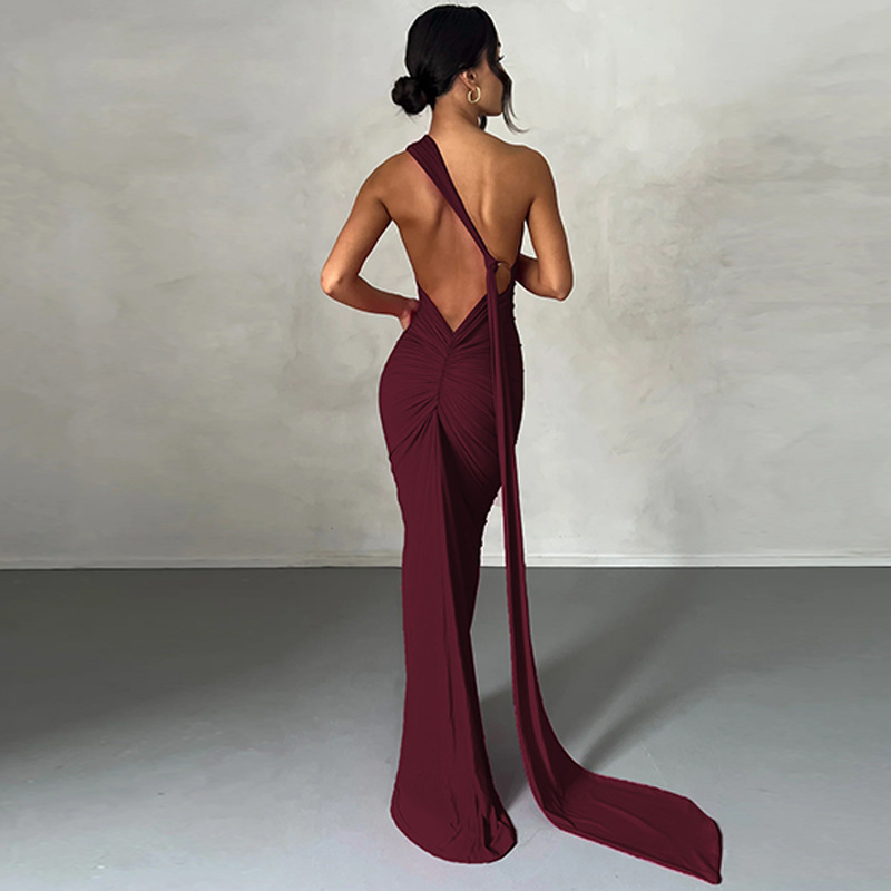 The Valentina Backless Maxi Dress