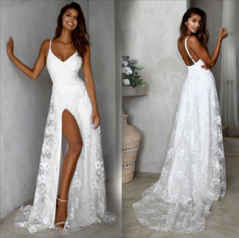 The Isabella Lace Maxi Dress