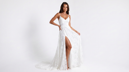 The Isabella Lace Maxi Dress