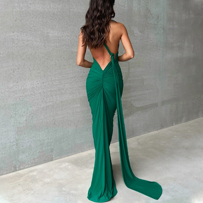 The Valentina Backless Maxi Dress