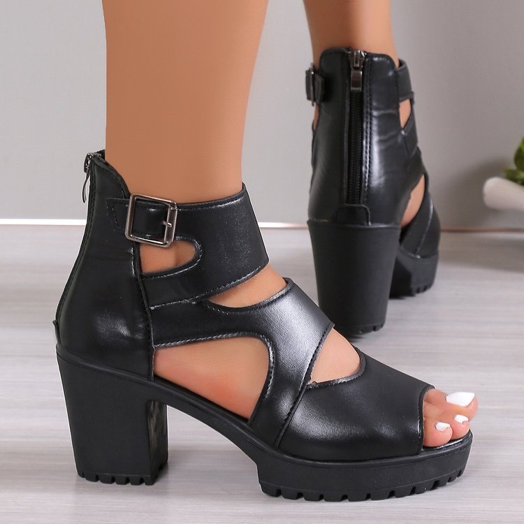 Sienna Cut-Out Heels