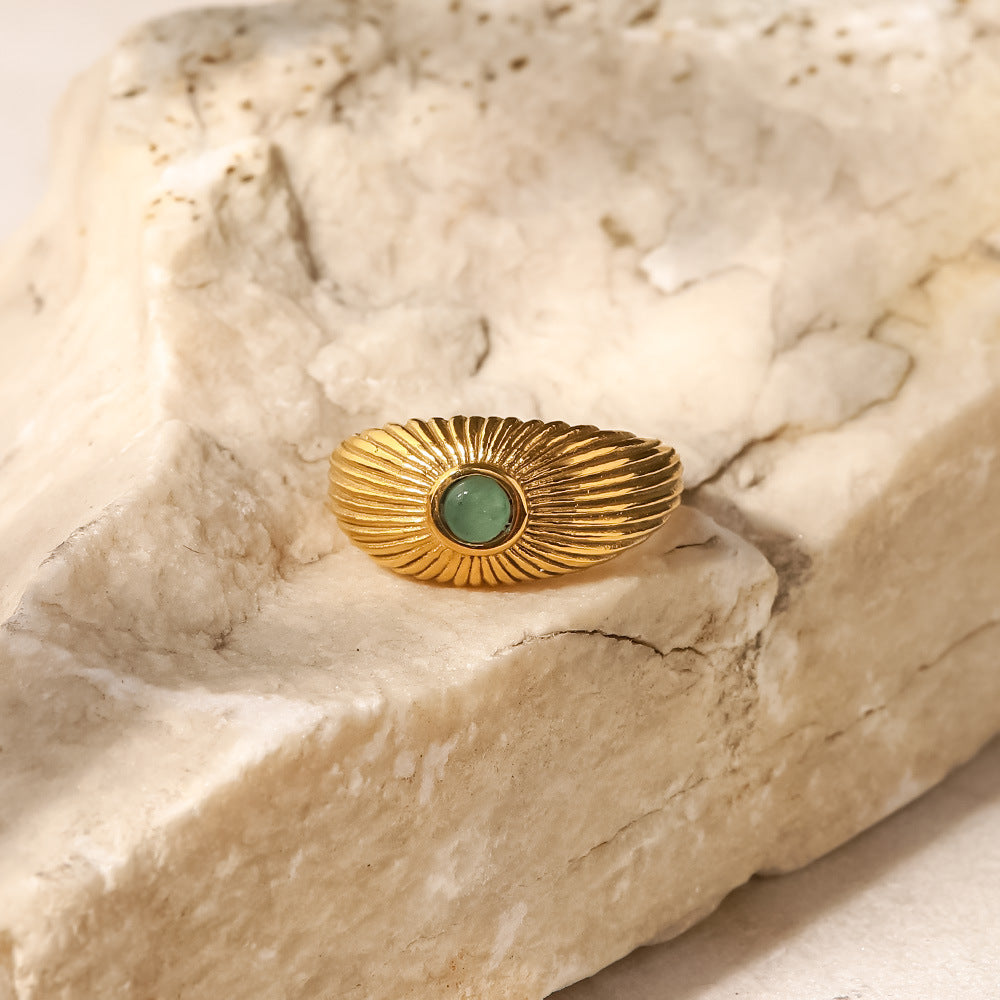 French Vintage Style Women's Jewelry Ring